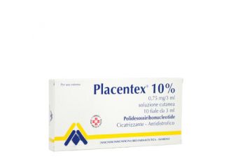 Placentex 0,75 mg/3 ml soluzione cutanea  polidesossiribonucleotide