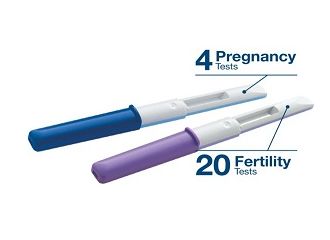 Monitor di fertilita' clearblue advanced in stick 20 pezzi + 4 test di gravidanza