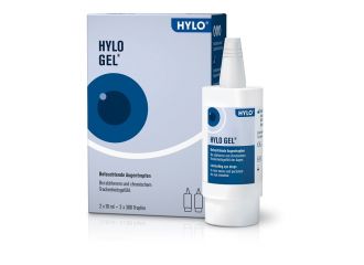 Hylo gel collirio 2 flaconcini da 10 ml